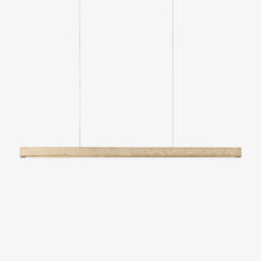 Linear Travertine Pendant Lamp