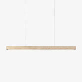 Linear Travertine Pendant Lamp