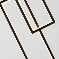 Mini Rectangular Three Step Dimming LED Minimalist Small Pendant Light