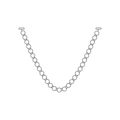 Pearl Necklace Balls Chandelier