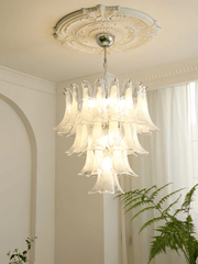 Murano Glass Petals Chandelier