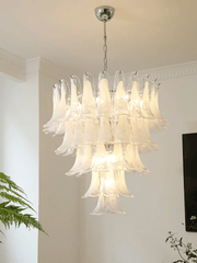 Murano Glass Petals Chandelier
