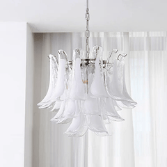 Murano Glass Petals Chandelier