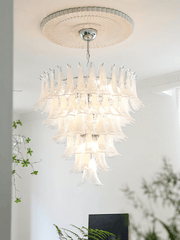Murano Glass Petals Chandelier