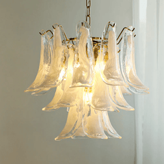 Murano Glass Petals Chandelier