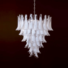 Murano Glass Petals Chandelier