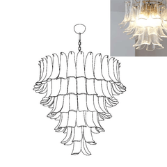 Murano Glass Petals Chandelier