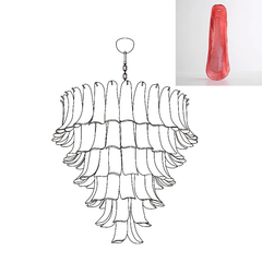 Murano Glass Petals Chandelier