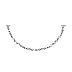 Pearl Necklace Balls Chandelier