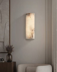 Alvia Alabaster Wall Light