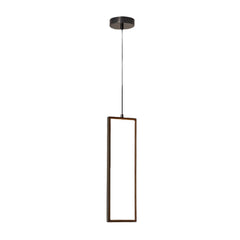 Mini Rectangular Three Step Dimming LED Minimalist Small Pendant Light