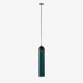 Long Tube Glass Pendant Light