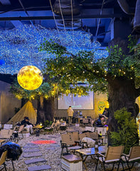 3D Planet Ball Pendant Lamp