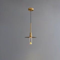 Acrylic Hat Plate Pendant Light