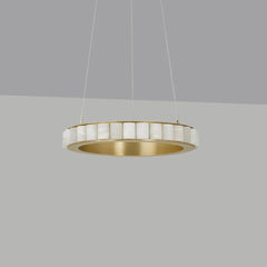 Alabaster Avalon Halo Chandelier