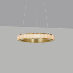 Alabaster Avalon Halo Chandelier
