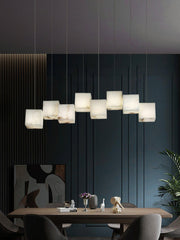 Alabaster Box Pendant Light