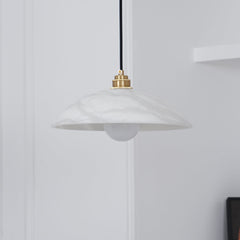 Alabaster Dome Pendant Lamp