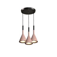 Conical Concrete Pendant Light