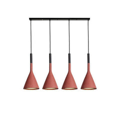 Conical Concrete Pendant Light