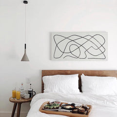 Conical Concrete Pendant Light