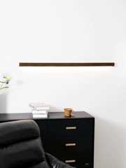 Arlo Linear Wood Wall Light