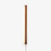 Arlo Linear Wood Plug-in Wall Light