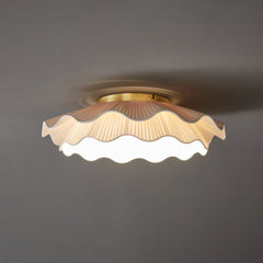 Arwen Fabric Wave Ceiling Lamp