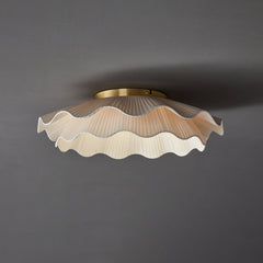 Arwen Fabric Wave Ceiling Lamp