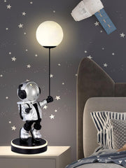 Astronaut and Planet Lamp
