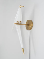Avian Serenity Plug-In Wall Lamp