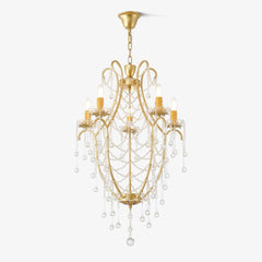 Crystal Birdcage Chandelier