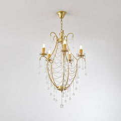 Crystal Birdcage Chandelier