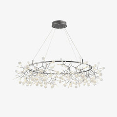 Black Big O Firefly LED Chandelier