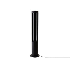 Black Cylindrical Garden Outdoor Light