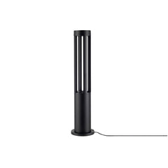 Black Cylindrical Garden Outdoor Light
