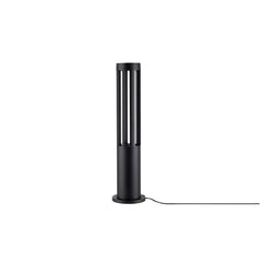 Black Cylindrical Garden Outdoor Light