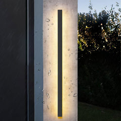 Long Strip Outdoor Sconce Solar Power