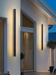 Long Strip Solar Outdoor Sconce