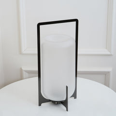 Black Twilight Lantern Table Lamp