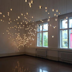 Crystal Bubbles balls Pendant Lamp