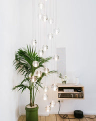 Crystal Bubbles balls Pendant Lamp