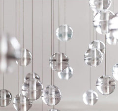 Crystal Bubbles balls Pendant Lamp