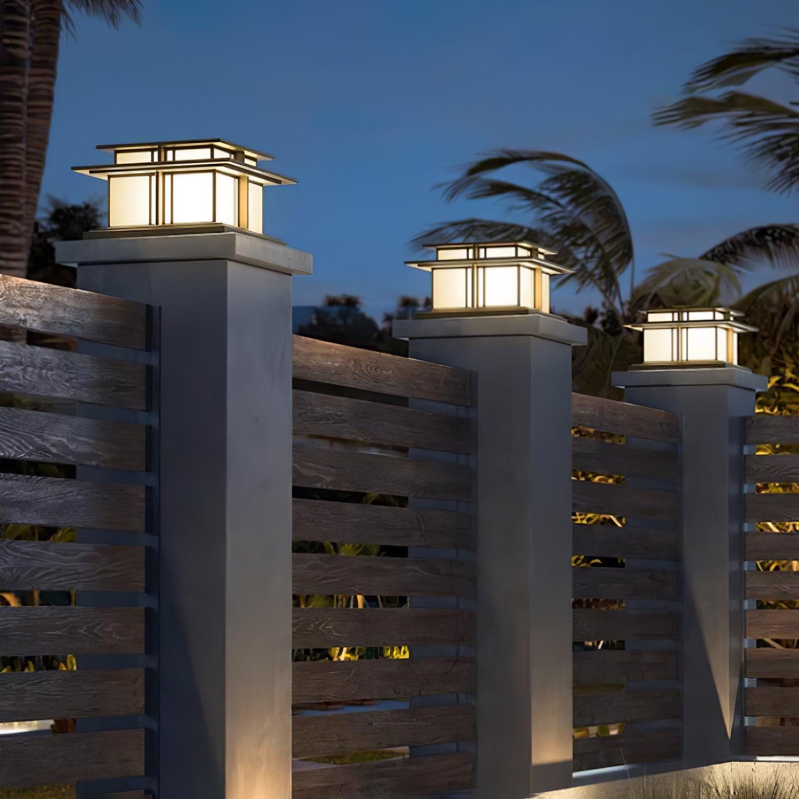Boilyn Solar Outdoor Pillar Light