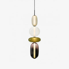 Candied Glass Combo Pendant Light