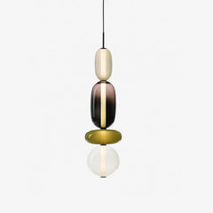 Candied Glass Combo Pendant Light