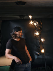 Bubbles Glass Floor Lamp