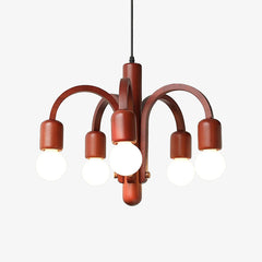 Candela Teak Chandelier