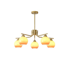 Caramel Sphere Chandelier