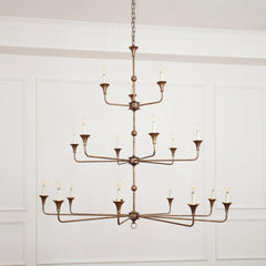 Thousand Brass Chandelier